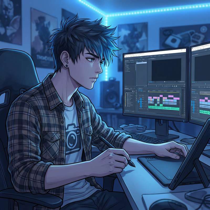 猎奇视频剪辑师陈浩然